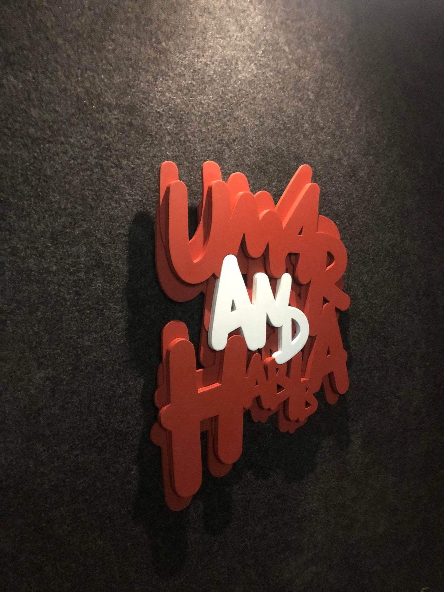Custom 3D Name Wall Art