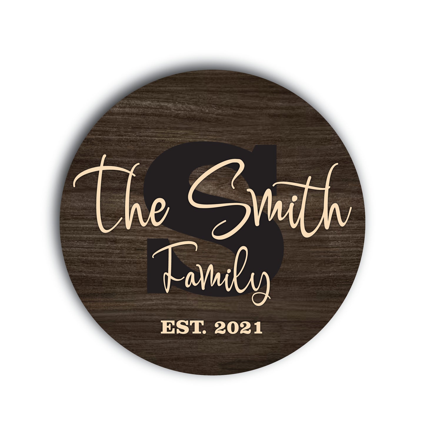 3D Custom Wooden Sign.