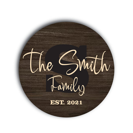 3D Custom Wooden Sign.
